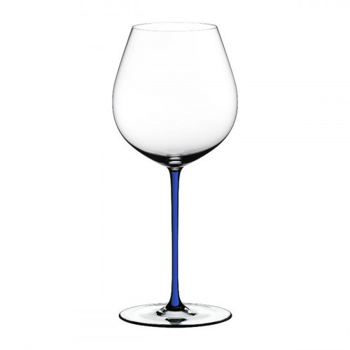 Riedel Fatto a Mano - dark blue Old World Pinot Noir glass 705 ccm / h: 25 cm